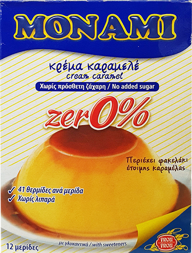 Monami Cream Caramel Zer 0% 110g