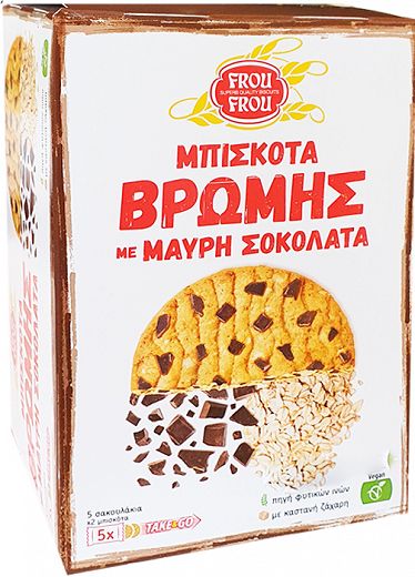 Frou Frou Oat Biscuits With Dark Chocolate 200g