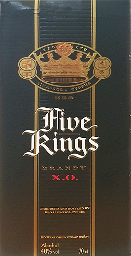 Κεο Five Kings Brandy 700ml