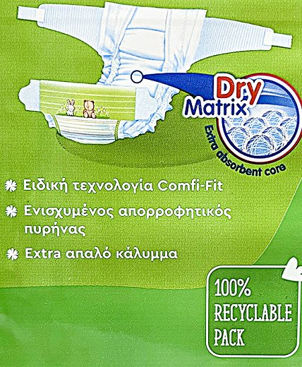 Nannys Sensitive Chamomile 6 Jumbo 38Pcs