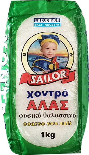 Sailor Χοντρό Θαλασσινό Αλάτι 1kg