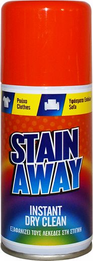 Stain Away Instant Dry Clean Spray For Clothes & Sofa 150ml