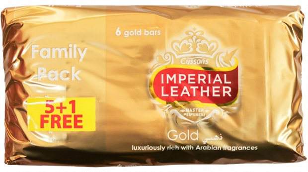 Imperial Leather Gold Σαπουνάκια 125g 5+1 Δωρεάν
