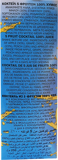 Kean 5 Fruit Juice 9X250ml