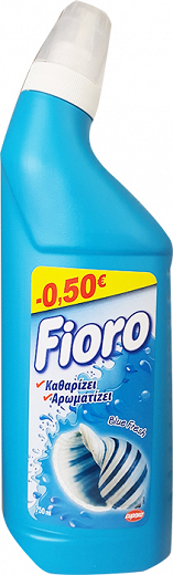 Fioro Blue Fresh Καθαριστικό Τουαλέτας 750ml -0.50€