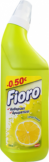 Fioro Lemon Breeze Liquid Toilet Cleaner 750ml -0.50€