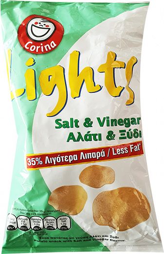 Corina Lights Salt Vinegar 36g