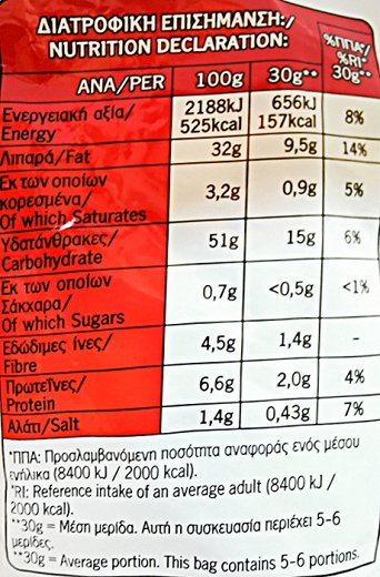 Lays Αλάτι 160g