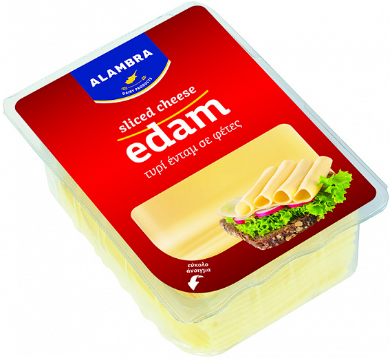 Alambra Edam Sliced Cheese 200g