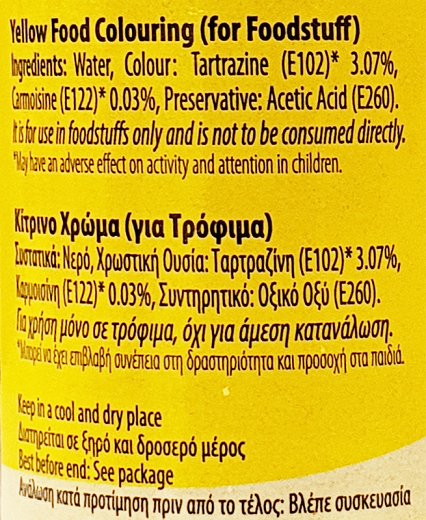 Johnsof Yellow Colour 28ml