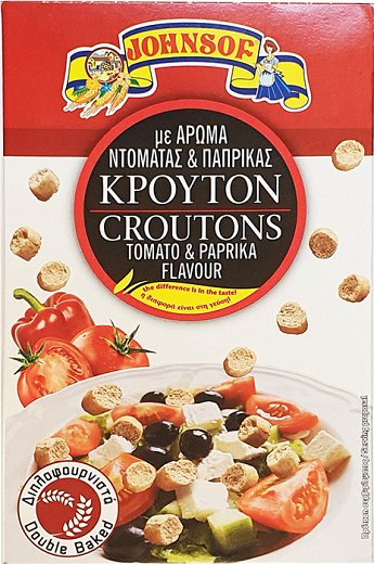 Johnsof Croutons Tomato & Paprika Flavour 100g