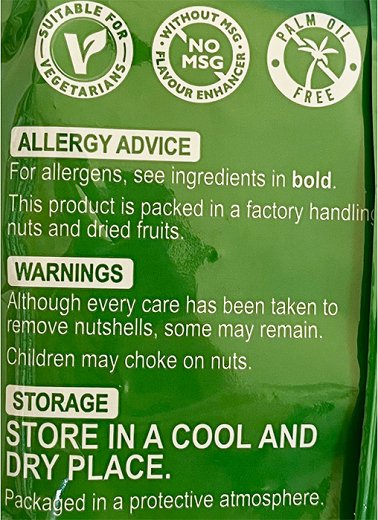 Serano Italian Nuts & Crackers 175g
