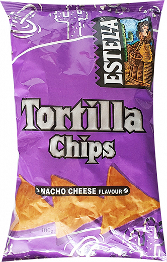 Estella Tortilla Chips Nacho Cheese 100g