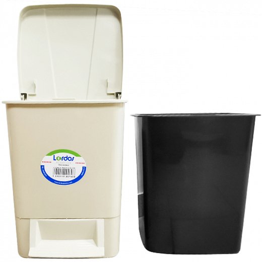 Lordos Plastic Bin Various Colours 16L 1Pc