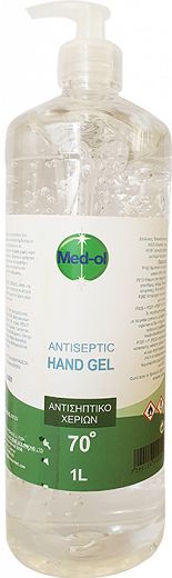Med-ol Αντισηπτικό Gel Για Τα Χέρια 1L