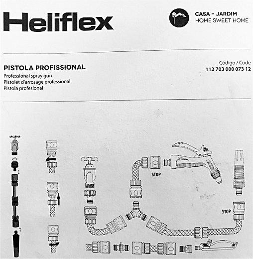 Heliflex Professional Πιστόλι Νερού 1Τεμ