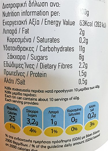 Blossom Μεσογειακή Σάλτσα Τομάτας 425g