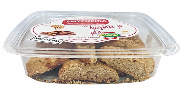 Galata Bakeries Traditional Smyrneika Biscuits With Almonds & Honey 330g