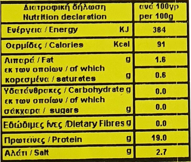Kitromilide Smoked Turkey Breast Slices 150g