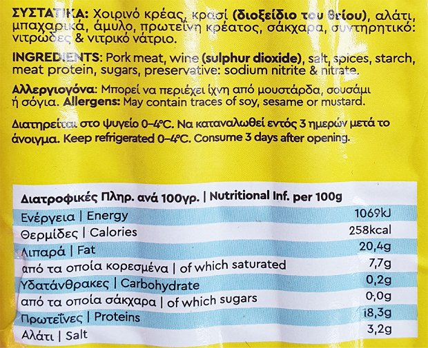 Κιτρομηλίδη Λουκανικάκια 500g