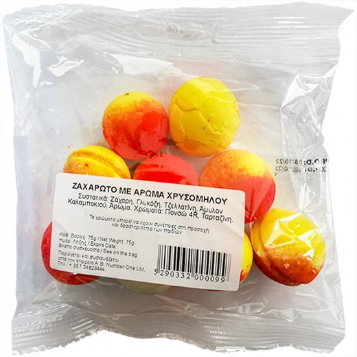 Number One Candy Apricot 75g