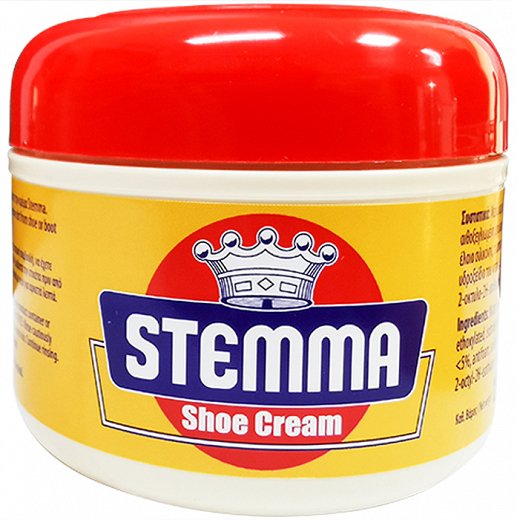Stemma Κρέμα Γυαλίσματος Παπουτσιών & Δερμάτινων Ειδών Μαύρο 250ml