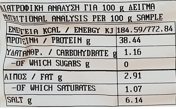 Kafkalia Smoked Pork Loin 150g
