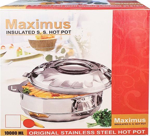 Maximus Stainless Steel Hot Pot 10L