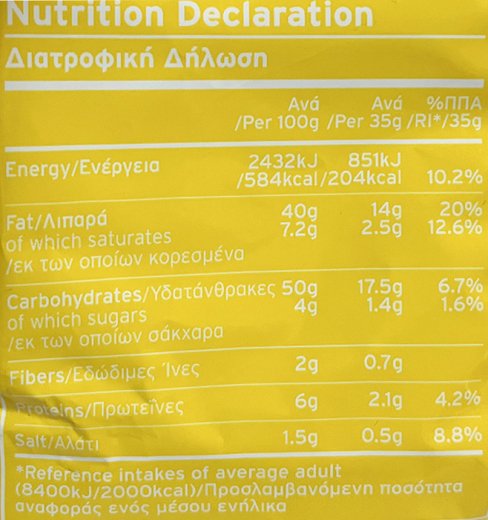 Giants Topsi Τυρί 100g