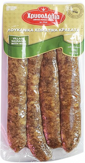 Chrysodalia Village Sausages With Wine 300g