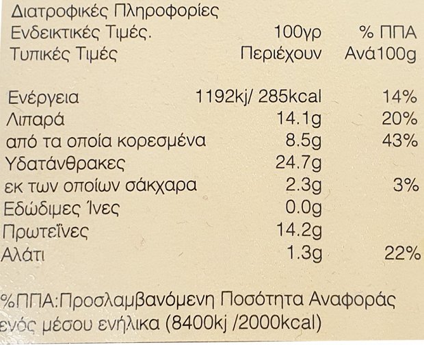 Kyprianou Χωριάτικες Ραβιόλες 400g