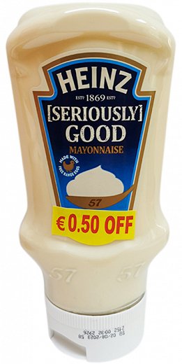 Heinz Mayonnaise 395g -0.50cents