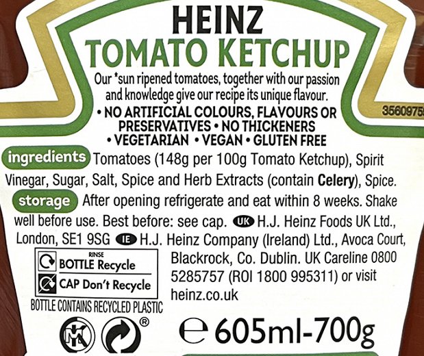 Heinz Ketchup 700g