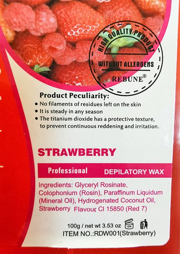 Depilline Επαγγελματικο Κερί Για Αποτρίχωση Strawberry 100g