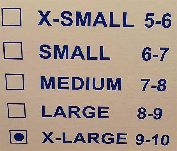 Formex Γάντια Νιτριλίου Μιας Χρήσης Μπλε XLarge 100Τεμ
