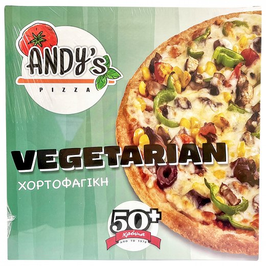 Andys Pizza Χορτοφαγική 1Τεμ 360g