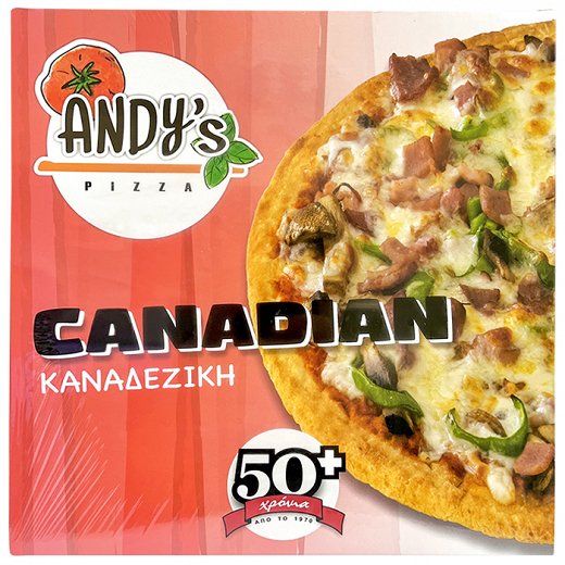 Andys Pizza Καναδέζικη 1Τεμ 350g