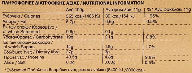 Αγνή Ξηρή Μαγιά Στιγμής 5x11g