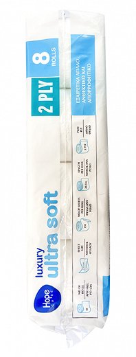 Hope Care Luxury Ultra Soft Χαρτί Τουαλέτας 8Τεμ