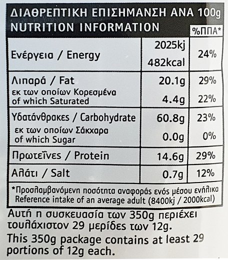 Μαρίας Παραδοσιακό Χειροποίητο Κουλουράκι Με Σησάμι 350g