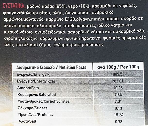 Kountouros Beef Burgers 5x100g