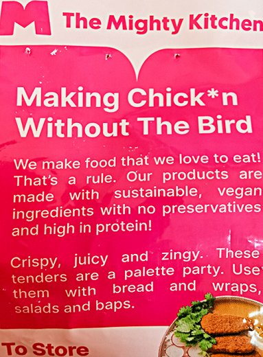 The Mighty Kitchen Chick*n Tenders Plant Based 300g