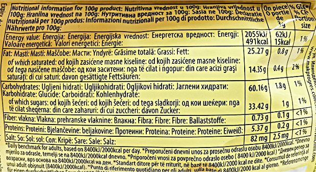 Vincinni Napolitan Cubes Με Κρέμα Γάλα & Κακάο 250g