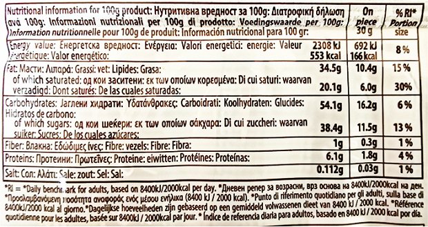 Vincinni Premier Γκοφρέτα Με Κρέμα Κακάο & Γάλα 4x30g