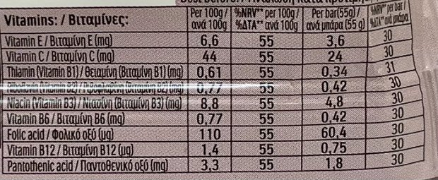 Fulfil Vitamin & Protein Bar Chocolate Brownie Flavour 55g