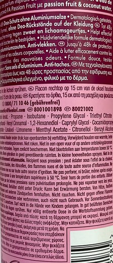 Fa Passion Fruit Deodorant Spray 150ml
