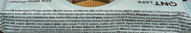 Qnt Life Protein Wafer Belgian Chocolate 35g
