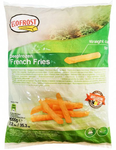Ecofrost French Fries Πατάτες 1kg