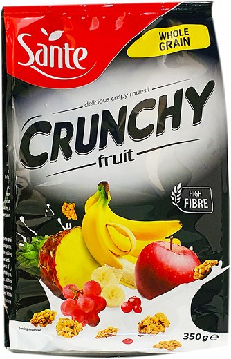 Sante Crunchy Muesli Με Φρούτα 350g