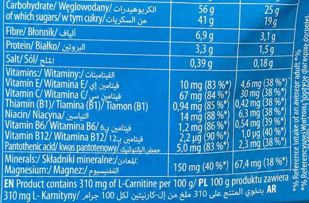 Go On Vitamin Καρύδα & Σοκολάτα Bar 45g